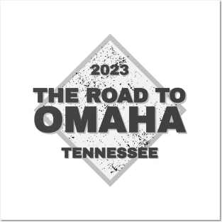 Tennessee Road To Omaha College Baseball 2023 Posters and Art
